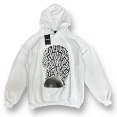 参考上代18700円 未使用品 NISHIMOTO IS THE MOUTH BELIEVER MN SWEAT HOODIE ビリーバー スウェット フーディー パーカー ニシモトイズザマウス NIM-B13 ホワイト