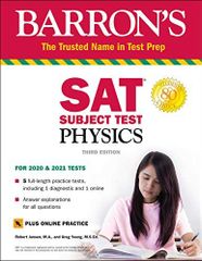 SAT Subject Test Physics with Online Test (Barron's Test Prep) [페이퍼백] Jansen MA, Robert; Young MS Ed., Greg