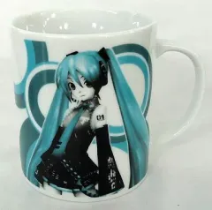 【中古】マグカップ・湯のみ(キャラクター) 初音ミク マグカップ(ホワイト) 「PSPソフト 初音ミク -Project DIVA-」
