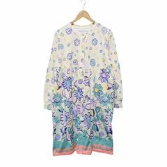 未使用品 tsumori chisato TSUMORI CHISATO SLEEP ツモリチサト スリープ ワコール UDO-159 ワンピース イエロー系 総柄 サイズ L