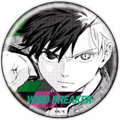 [중고] 배지 핀즈 사쿠라 하루카 [WIND BREAKER 캔 배지 01.]