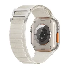 【数量限定】Series 10 Watch 42 mm/9/8/7 41 mm/Watch SE 2/1 Apple 40 mm 対応 ナイロン アップルウォッチバンド 用 アルパインループ 長さ調節 交換バンド Apple Watch Series 6/5/