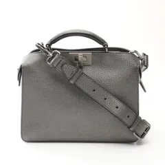 最終価格！【超美品】FENDI ピーカブー アイシーユー スモール グレージュ PEEKABOO FENDI フェンディ ピーカブー アイシーユー スモール