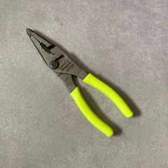 SNAP-ON ロングノーズスリップジョイントプライヤー LN46ACF　イエロー