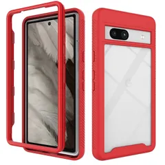 Google Pixel 8a ケース 耐衝撃 バンパー ケース 【Color】レッドのサムネイル