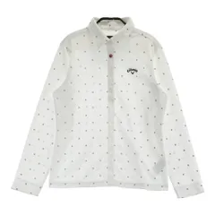 サイズ：L CALLAWAY キャロウェイ  長袖ポロシャツ  ホワイト系 [240101343673]# ゴルフウェア レディース ストスト