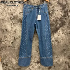 ☆ MARINE SERRE MOON ムーン レーザーデニム ジーンズ 関送込 ☆ MARINE SERRE MOON ムーン レーザーデニム ジーンズ 関送込
