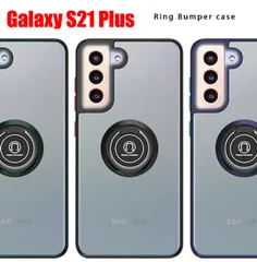 GALAXY Galaxy S21 + ギャラクシー ギャラクシィ プラス スマホケース カラーバンパー リング TPU ポリカーボネート 耐衝撃 衝撃緩和 本体保護 キズ防止 落下防止 薄型  