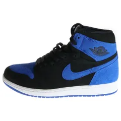 NIKE (ナイキ) AIR JORDAN1 RETRO HIGH OG ROYAL REIMAGINED DZ5485-042 エアジョーダン1 レトロ ロイヤル リイマジンド ハイカットスニーカー ブルー/ブラック US9.5/27.5cm