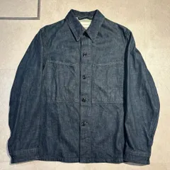 LEMAIRE/ルメール　ノーカラーストライプシャツ　古着　長袖シャツ LEMAIRE - LEMAIRE ルメール 22SS MILITARY SHIRT オープン
