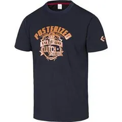 【新品】CONVERSE(コンバース) メンズ 8S プリントTシャツ　ネイビー　CB281309-2900