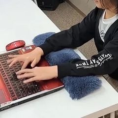 les mille filles ムートン　キーボードクッション