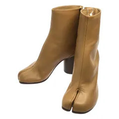 【新品】  Maison Margiela / メゾンマルジェラ | 2020AW | TABI ANKLE BOOTS タビ アンクルブーツ 足袋 | 36.5 | ブラウン | レディース