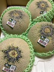 アンデスメロン 3Lサイズ4個 箱込5キロ程度 茨城県産