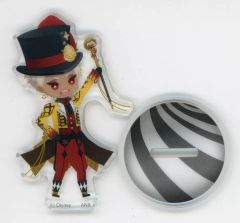 【中古】アクリルスタンド・アクリルパネル カリム・アルアジーム 「ディズニー ツイステッドワンダーランド プレミアムハロウィーン POP UP SHOP ミニアクリルスタンドコレクション プレイフル・ドレス ver.」