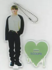 【中古】アクリルスタンド・アクリルパネル エスクプス(SEVENTEEN) アクリルスタンド CARAT Ver. 「消費期限」 オフィシャルファンクラブCARAT会員限定