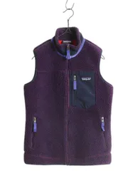 【お得なクーポン配布中!】 パタゴニア クラシック レトロX フリース ベスト レディース XS / 16年製 Patagonia パイル ボア 重ね着 アウトドア フルジップ ツートン