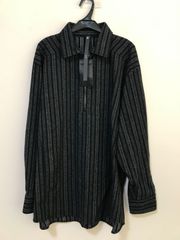 新品未使用 タグ付き MINEDENIM マインデニム シャツ ブラック 36