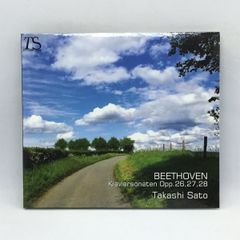 ●サインあり◇佐藤卓史/ベートーヴェン：ピアノ・ソナタ第12～15番 (CD) TSCP-0002 TAKUSHI SATO/BEETHOVEN:KLAVIERSONATEN OPP. 26,27,28