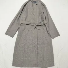 A day in the life UNITEDARROWS　ユナイテッドアローズ　ノーカラー　スプリングコート　ベルト付き　38　M