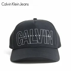 Calvin Klein Jeans カルバン クライン ジーンズ LOGO SNAPBACK CAP BLACK アジャスター キャップ ロゴ ブラック 黒 帽子 小物 アクセサリー メンズ 男性 レディース 女性 ブランド アメカジ カジュアル DADCA