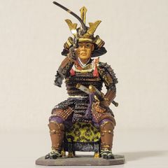 デルプラド  戦国覇王 No.40　細川幽斉　フィギュア   歴史を変えた戦国武将たち B40