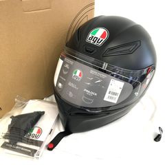 AGV K1S Asian Fit フルフェイスヘルメット 除菌消臭済 マットブラック XLサイズ オートバイ ツーリング ライディング バイカー バイク用品 エージーブイ ◇TA2533
