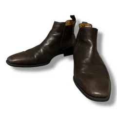 PS by PAUL SMITH ピーエスバイポールスミス FALCONER 577846 サイドゴア レザーブーツ チェルシーブーツ 歩きやすい メンズ サイズ42 ダークブラウン 久喜倉庫店 K242