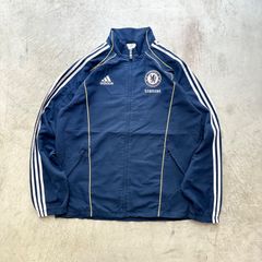adidasサッカー　フットサル　チェルシー公式ブルゾン　ジャケット　S adidasサッカー フットサル チェルシー公式ブルゾン ジャケット S
