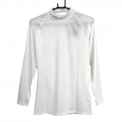 【新品】アンダーアーマー ハイネックインナーシャツ 白 ネックロゴグレー ヒートギア レディース XL/TG/XG ゴルフウェア UNDER ARMOUR