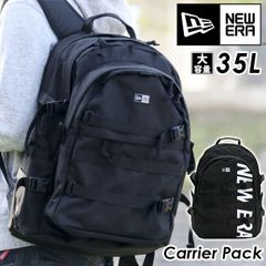 NEW ERA ニューエラ リュック 正規品 リュックサック デイパック バックパック メンズ レディース 35L スケボーリュック デカリュック 大容量 A4 タブレットPC収納 通勤 通学 丈夫 クリエイター 旅行 レジャー キャリアパック