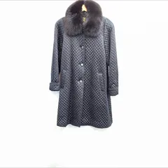 ☆リアルファー付きロングコート スーパービューティー 新品未使用品