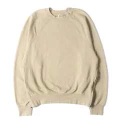 FEAR OF GOD フィアオブゴッド スウェット ベージュ系 サイズ:L | FOG ESSENTIALS サイドジップ クルーネック スウェットシャツ | トップス トレーナー プルオーバー 【メンズ】【中古】