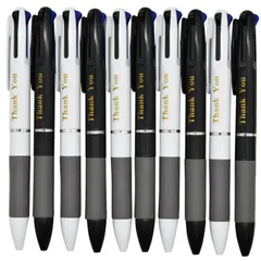 【在庫処分】かわいい おしゃれ 多機能 英字 多色 文房具 油性 0.7mm 筆記用 12本セット 手帳用 ボールペン 子供 you 学生 thank クリスマス 3色 プレゼント Maydahui