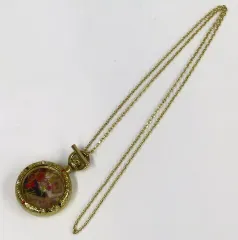 【中古】アクセサリー(非金属) アリス(懐中時計モチーフ) ネックレス 「不思議の国のアリス」 ディズニーストア限定