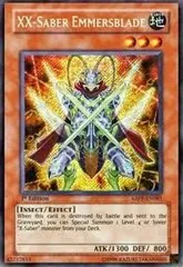 XXセイバー　エマーズブレイド　英語　3枚　シークレット 遊戯王カード 英語版 XX-セイバーエマーズブレイド プラチナム