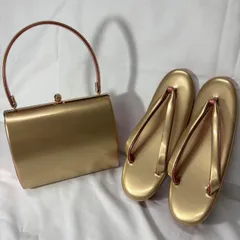 ★【美品】【未使用品】草履バックセット　匿名配送　入学式　卒業式　振袖　成人式　晴れ着　NO10
