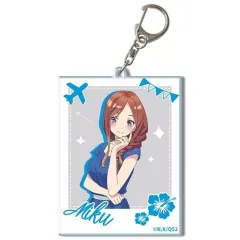 【中古】キーホルダー デザイン05.中野三玖A ビッグアクリルキーホルダー 「五等分の花嫁＊」