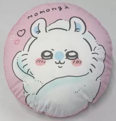 ちいかわ モモンガ ラウンドクッション もちもち クッション 両面