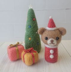 クリスマス  クマちゃんサンタ