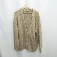 ◇ ⊇ FREAK'S STORE フリークスストア 長袖 カーディガン サイズF キャメル レディース E  【1502180073342】