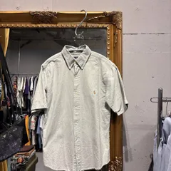 @ ポロ ラルフローレン polo Ralph Lauren メンズ シャツ　刺繡　半袖　グリーン