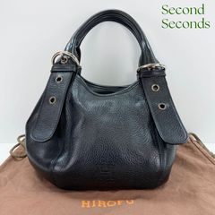 ミ*チ様 HIROFU かごバッグ 黒とベージュ - メルカリ