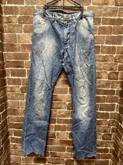 LOUIS VUITTON ルイヴィトン 10AW ヴィンテージ加工 プレート デニムパンツ ブルー 38 IT1N5RISUWXW 裾上げ品 _84