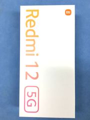 【新品・未使用】SIMフリー Xiaomi Redmi 12 5G XIG03 ポーラーシルバー