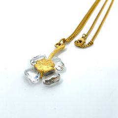 シャネル　マルチカラー　ストーン　ピアス　片耳用 CHANEL シャネル ピアス CCマーク メタル レジン ストラス