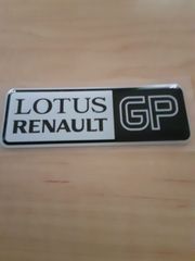 LOTUS RENAULT ロータス ルノー GP 3D 80mm　ステッカー