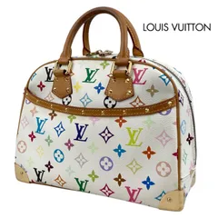 LOUIS VUITTON ルイヴィトン　M92663　モノグラム　マルチカラー　トゥルーヴィル　ホワイト　ハンドバッグ