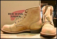 【7.5D 箱付 未使用 23年】レッドウィング 8083 アイアンレンジャー ミュールスキナー スエード 編み上げ ブーツ redwing 8113 HOPESMORE【FG226】のサムネイル