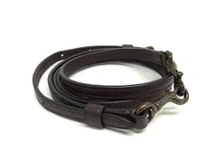 ■新品■未使用■ COACH コーチ レザー バッグ用 ショルダーストラップ 斜め掛け レディース ダークブラウン系 BI7441